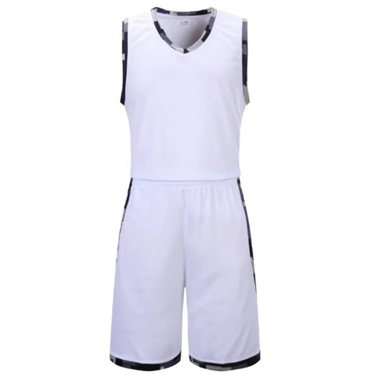 2022 Wholesale Blank Custom Basketball Uniform Set Jersey and Shorts New season Basketball Shorts Manufacturers