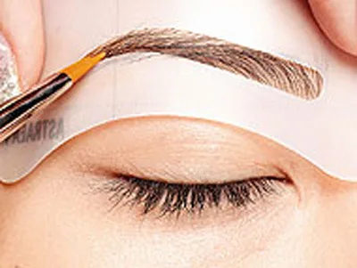 
Thrush Card Threading Eyebrow Makeup Tools Threading Artifact Thrush Aid Card Eyebrows Mold Cosmetic Accessories 