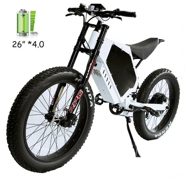 
8000 W Full Suspension Bomber Electric Bike 19