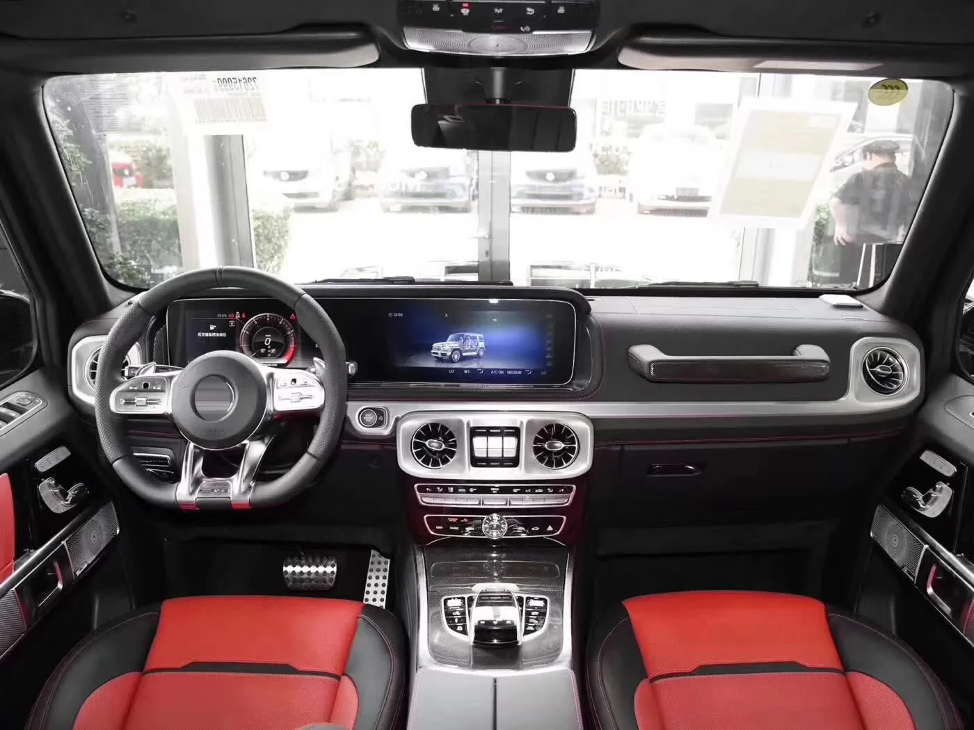 Auto Modification Conversion Body kits carbon fiber steering wheel For AMG new style body kit