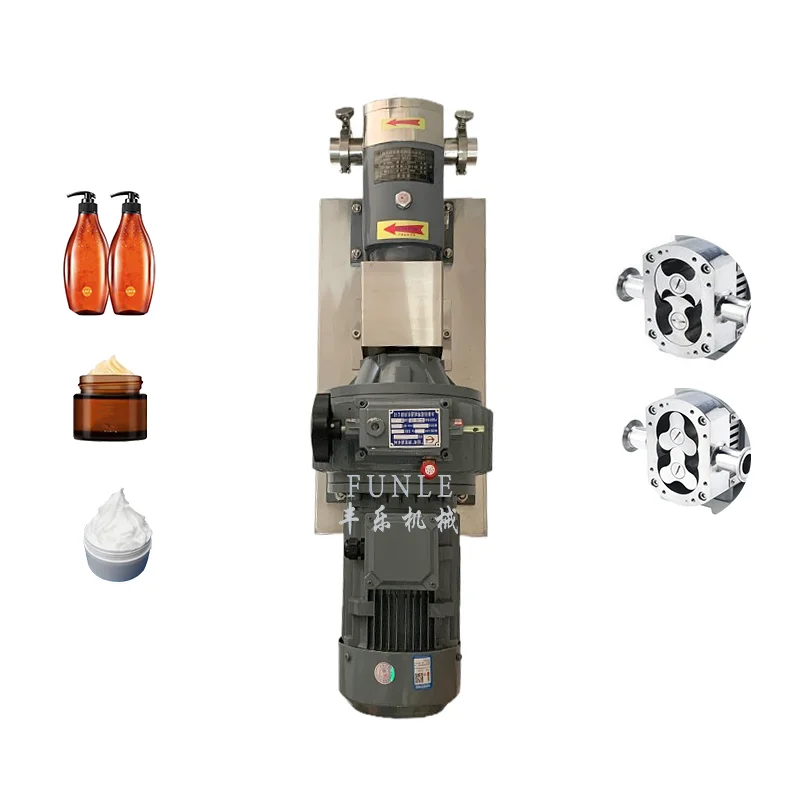 Hot sales sanitary High Viscosity lobes pump Sugar Syrup rotary lobe Transfer pump for cream