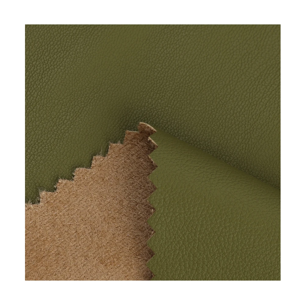 Популярная синтетическая кожа, ткань, овечья кожа, искусственная кожа rexine для одежды