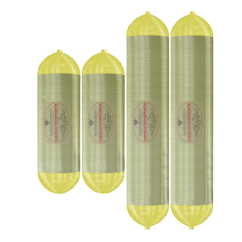 Yimin high pressure carbon dioxide fiber cng gaz cylinder set in yemen
