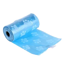 Compostable Thickened Dog Poop Bag Biodegradable Corn Starch Pet Dog Waste Poop Bag In Roll Custom Logo OEM