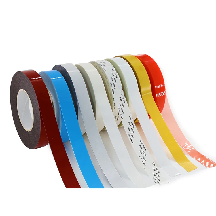 Top quality 2 sided tissue tapes Non Woven Paper Screen Repair  Polyester film  Double Acrylic Adhesive Tape