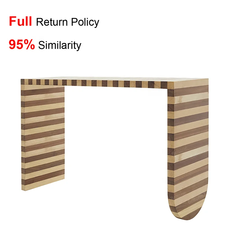 
Beltone custom stripe irregular plywood oak walnut veneer furniture living room cabinets 