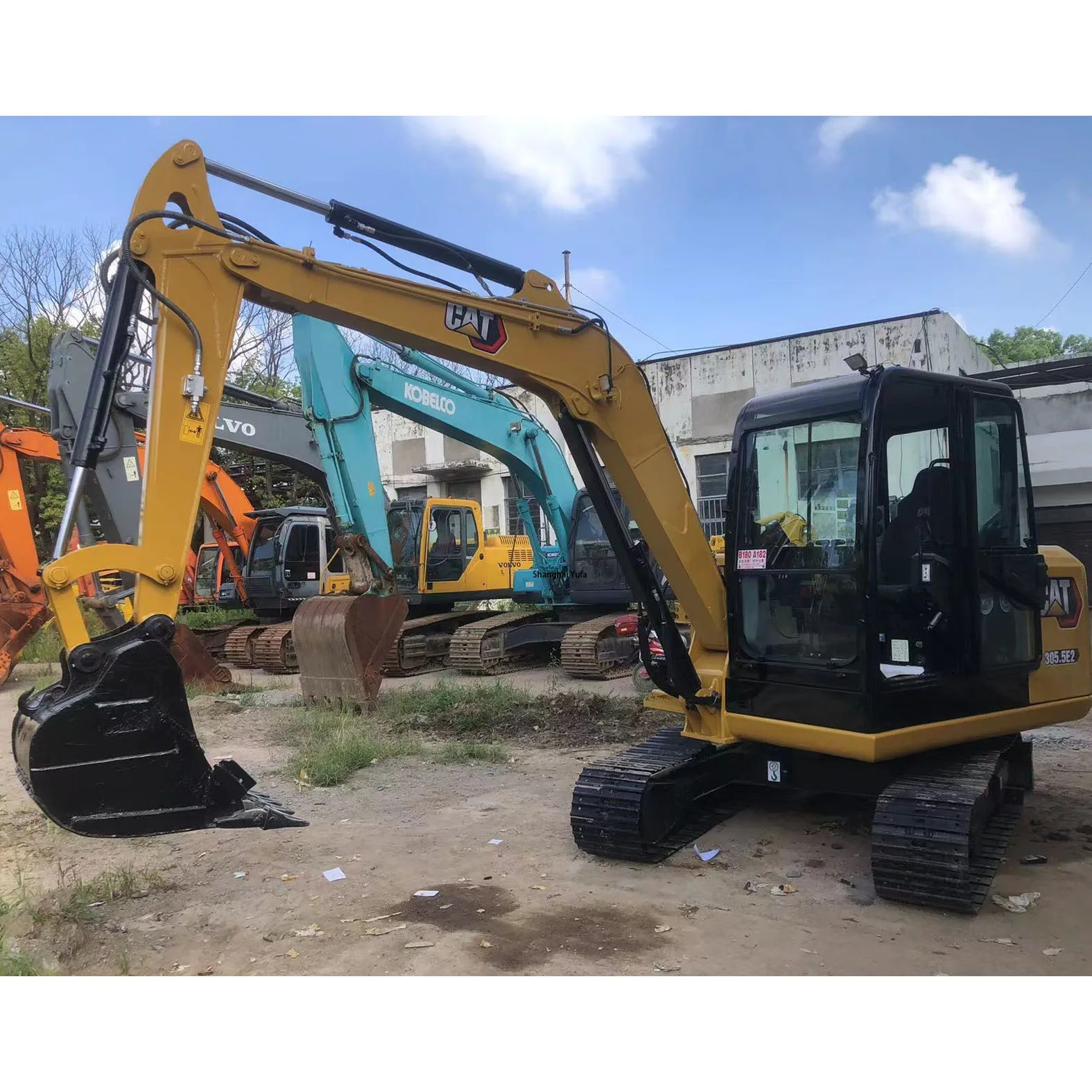 5-тонный экскаватор Second Hand CAT Caterpillar 305.5E в 90% новый подержанный гусеничный по низкой цене