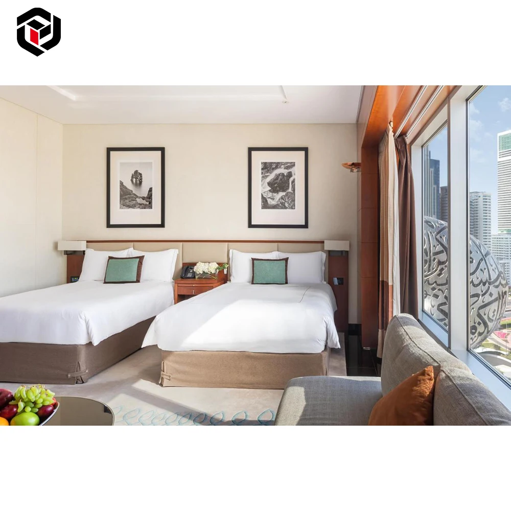 Fulilai Hotel Furniture For 5 Star Luxury Modern Design Bedroom Hotel Bed Set Customized Dubai Hotel Bedroom Furniture Sets