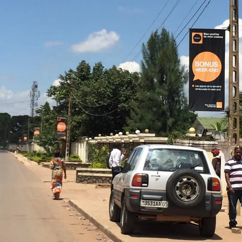 Iron Street Light Pole Advertising Flag Fixing Hardware