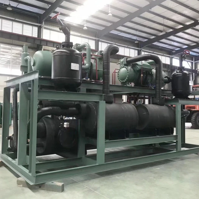 Loman Germany Original semi hermetic refrigeration compact Bit-zer screw compressor CSH8583-160-38D 160HP china price