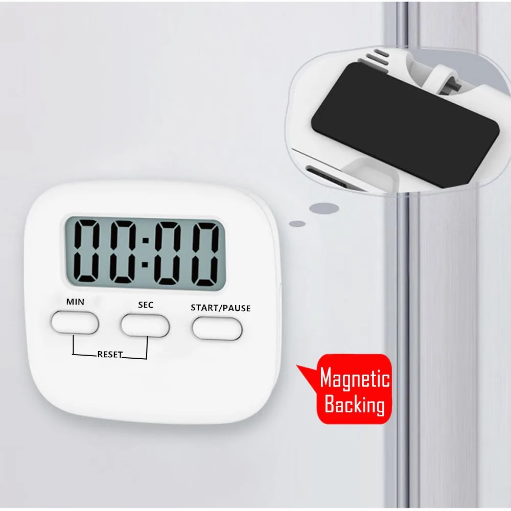 shower alarm timer clock waterproof timer countdown countup timer large digital display