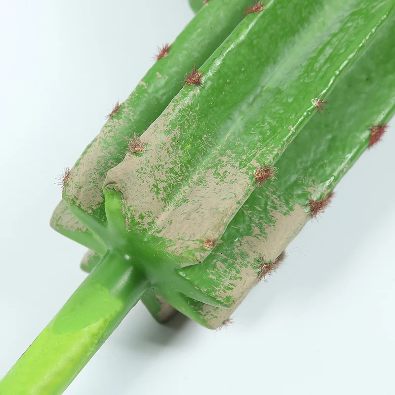 
Wholesale green design home decoration flower realistic artificial cactus plant 