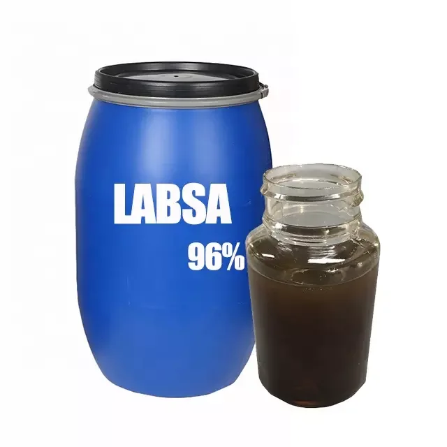 Китайский поставщик химикаты LABSA 96% линейно-алкилбензолсульфоновая кислота сырье для изготовления порошка моющего