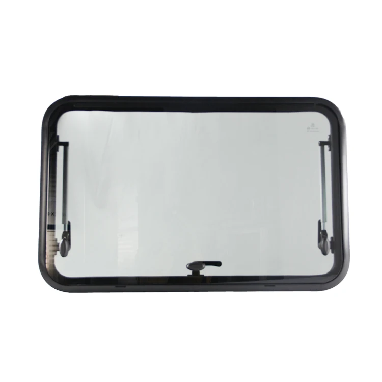 China Wholesale MG23RW Rv Trailer Camper Caravan Pop Out Window With Flynet and Sunbilnd With Tempered Glass