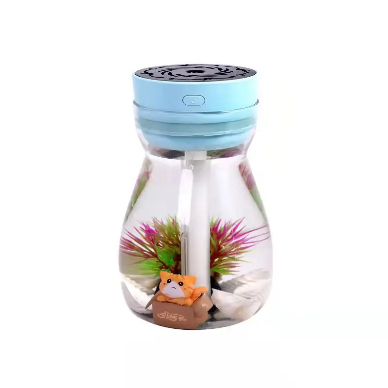 Colorful Light Aroma Usb Home Desktop Silent Water Replenishment Car Large Spray Micro Landscape Atomizer Humidifier
