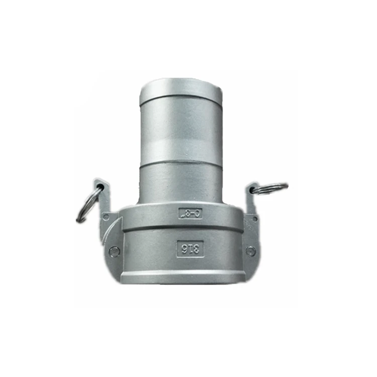 Stainless Steel Female End Camlock Connectors Safety Lock Type C NPT/BSP Water Gas Oil Air Flow Casting Forging Techniques