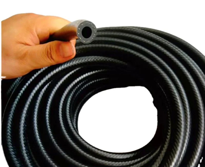 Flexible Diesel Oil Resistant High Temperature Nitrile Rubber Oil Fuel Hose Fabric Braided Rubber Air Hose
