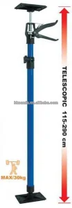 YD-30804A Durable 30KG  steel 115-290CM adjustable Support Pole ceiling support telescopic pole for construction support