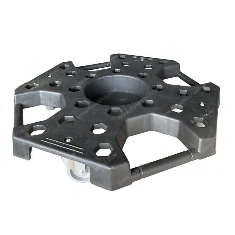 
Round Plastic Mobile Wheel Tire Storage Dolly 