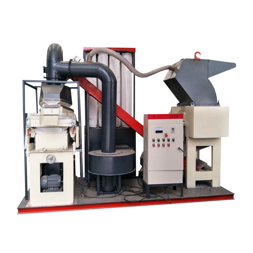 
Copper Wire Stripping Screening Wet Electric Cable Granulator Separator Machine 