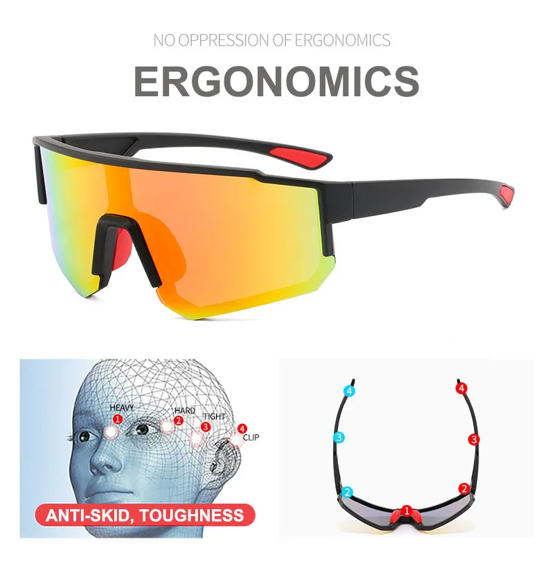 High quality luxury polarized photochromic sunglasses square lens cycling sports women men sun glasses UV400