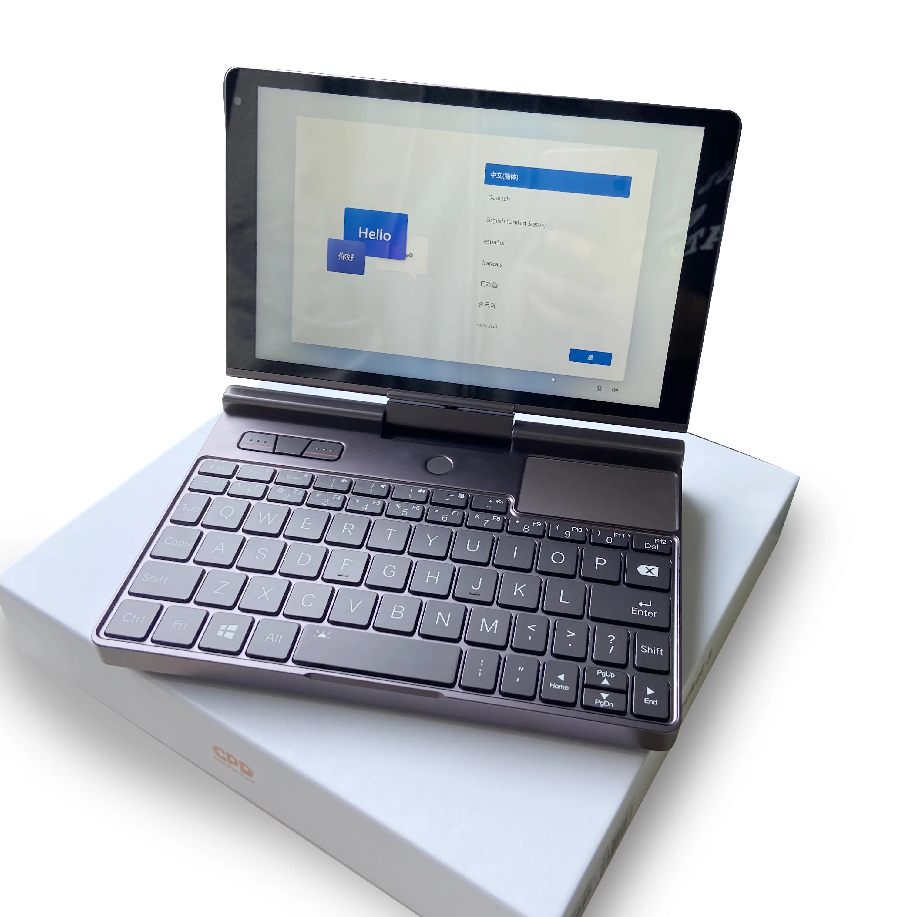 New Original Pocket 3 Handheld Mini Laptop PC 8 Inch GPD Pocket 2 1920x1200 i7 1195G7 16GB 1TB SSD Black Gaming Laptops For GPD