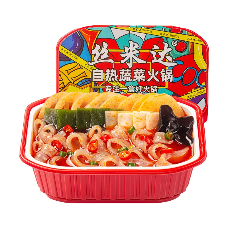 Laweike Simida 238 г, оптовая продажа, пища с пряным вкусом, Самонагревающиеся овощи, мгновенный горячий горшок, пищи