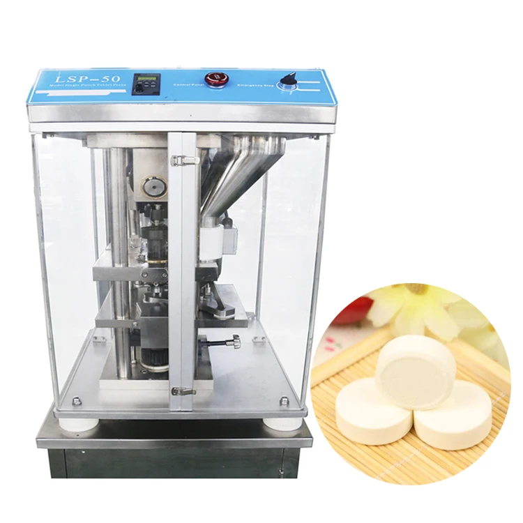 LSP-50 Effervescent Single Punch Paracetamol Tablet Press Machine