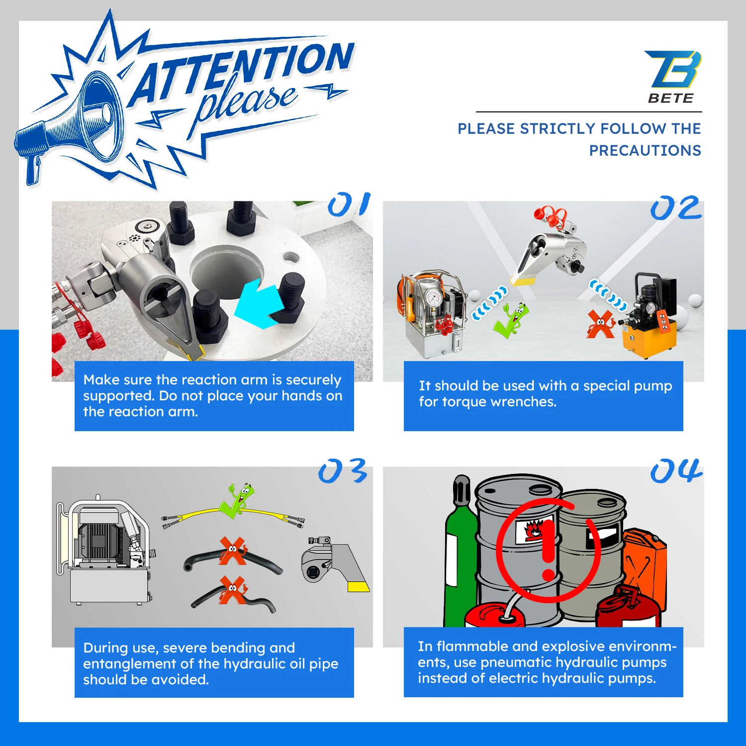Competitive Price MXTA 70Mpa Drive Type Hydraulic Torque Wrench Tool