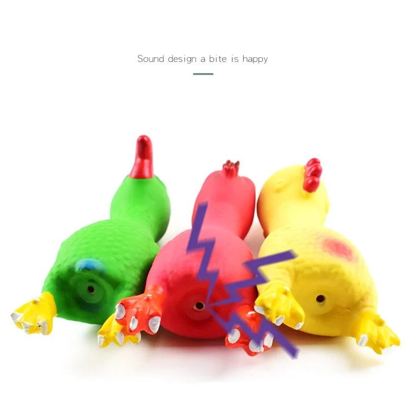 Eco Pet Product Dog Chew Toys Natural Latex Toys for Puppy Dog Play Teething Squeaky Dog Toy