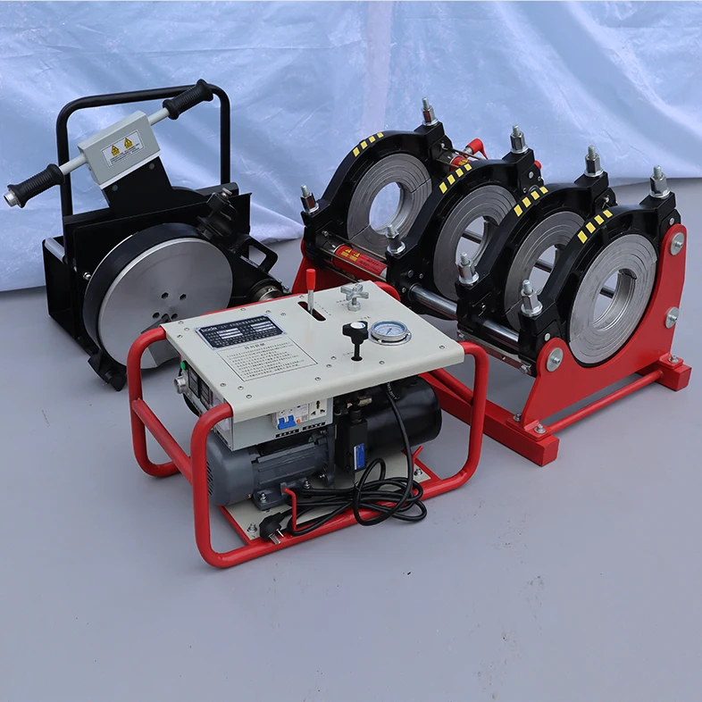 BADA factory direct sales 315mm -160 mm butt welding machine  water supply black hdpe plastic pipe Semi Automatic Butt Welders