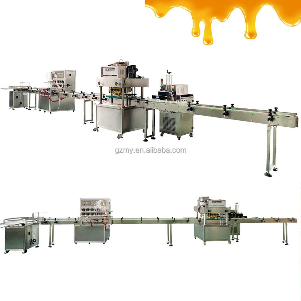 Automatic Beer Paste Sauce Juice Jam Honey Cream Soap Lip Gloss Oil Water Bottle Viscous Liquid Filling Machine