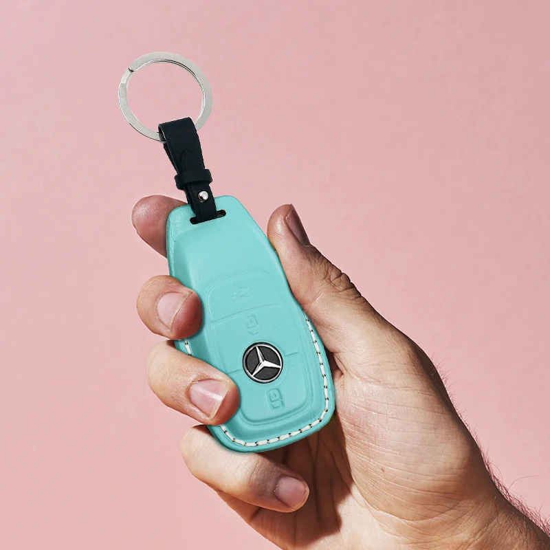 factory custom car key protection case for mercedes benz car key case