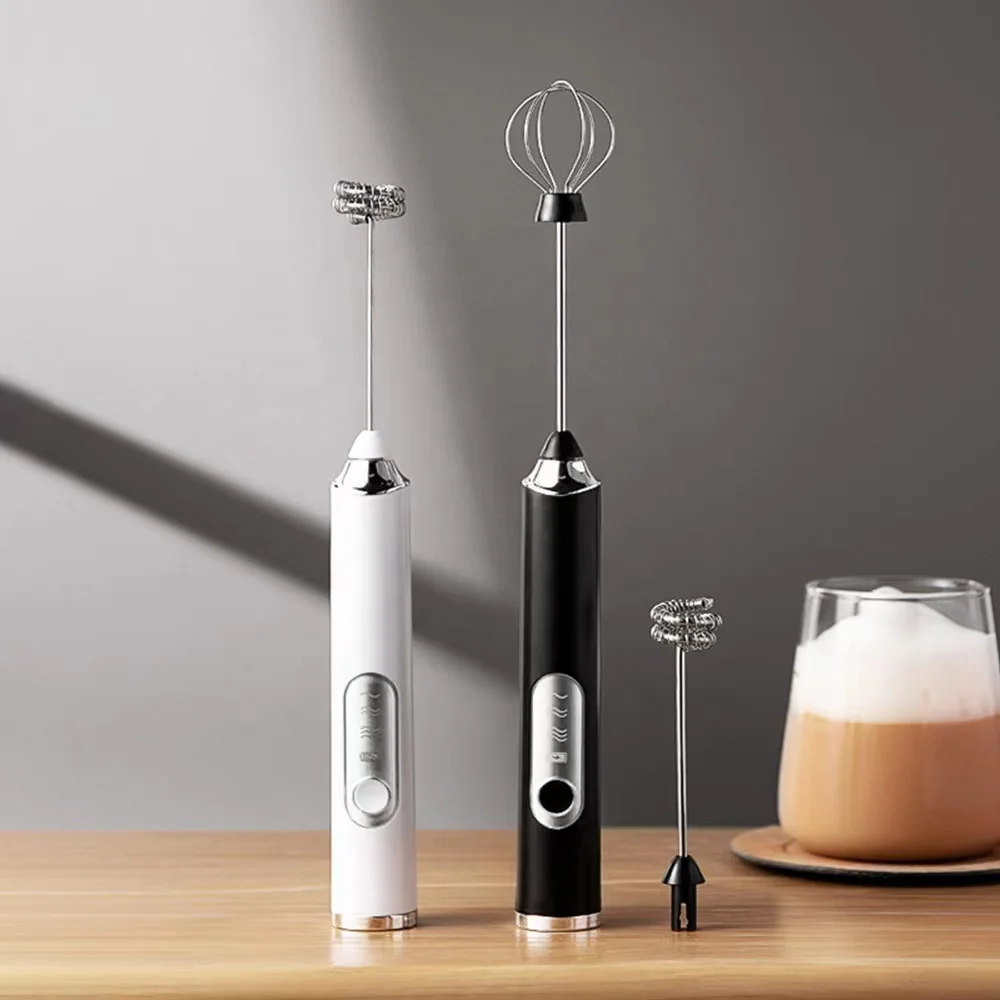 Mini Blender Mixer 3 Speeds Adjustable Handheld Electric Milk Frother for Coffee