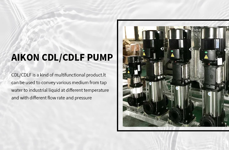 Best price Aikon high quality Stainless steel industrial pump RO Water Pump