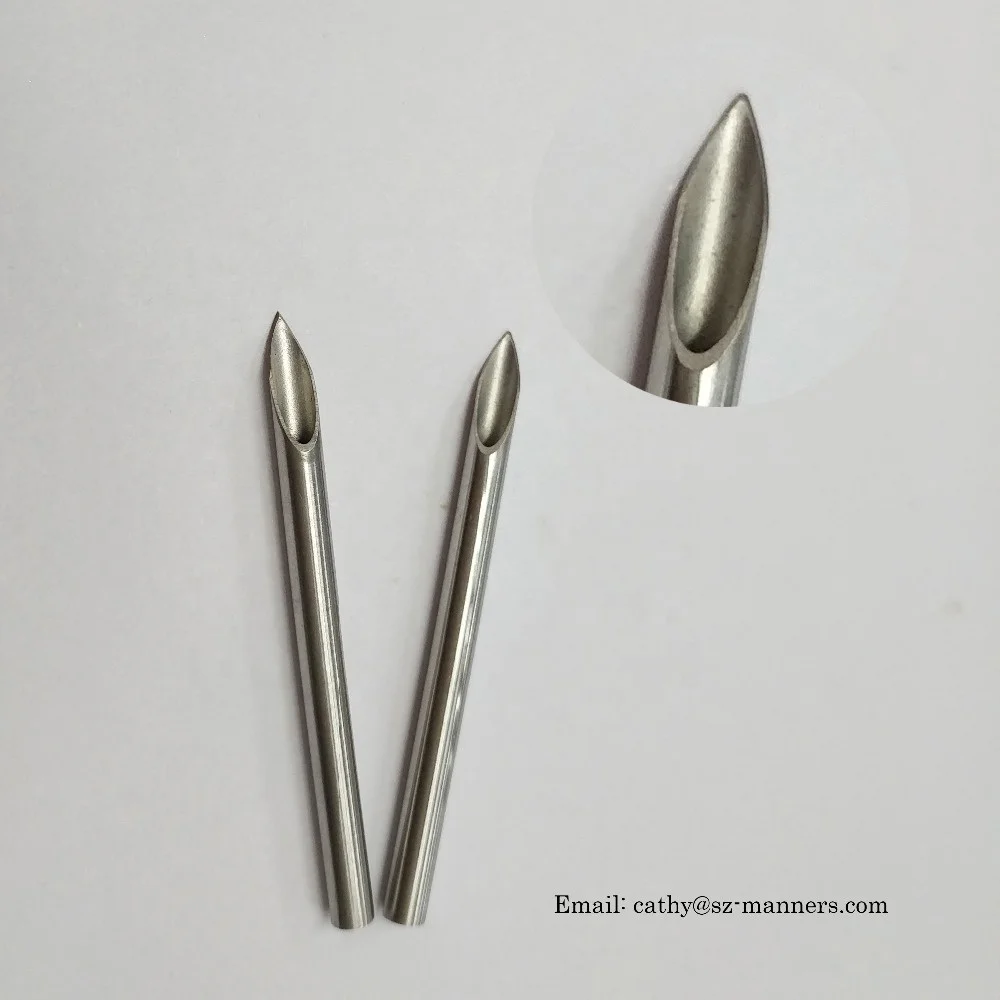 Customized precision end expanding stainless steel capillary tube