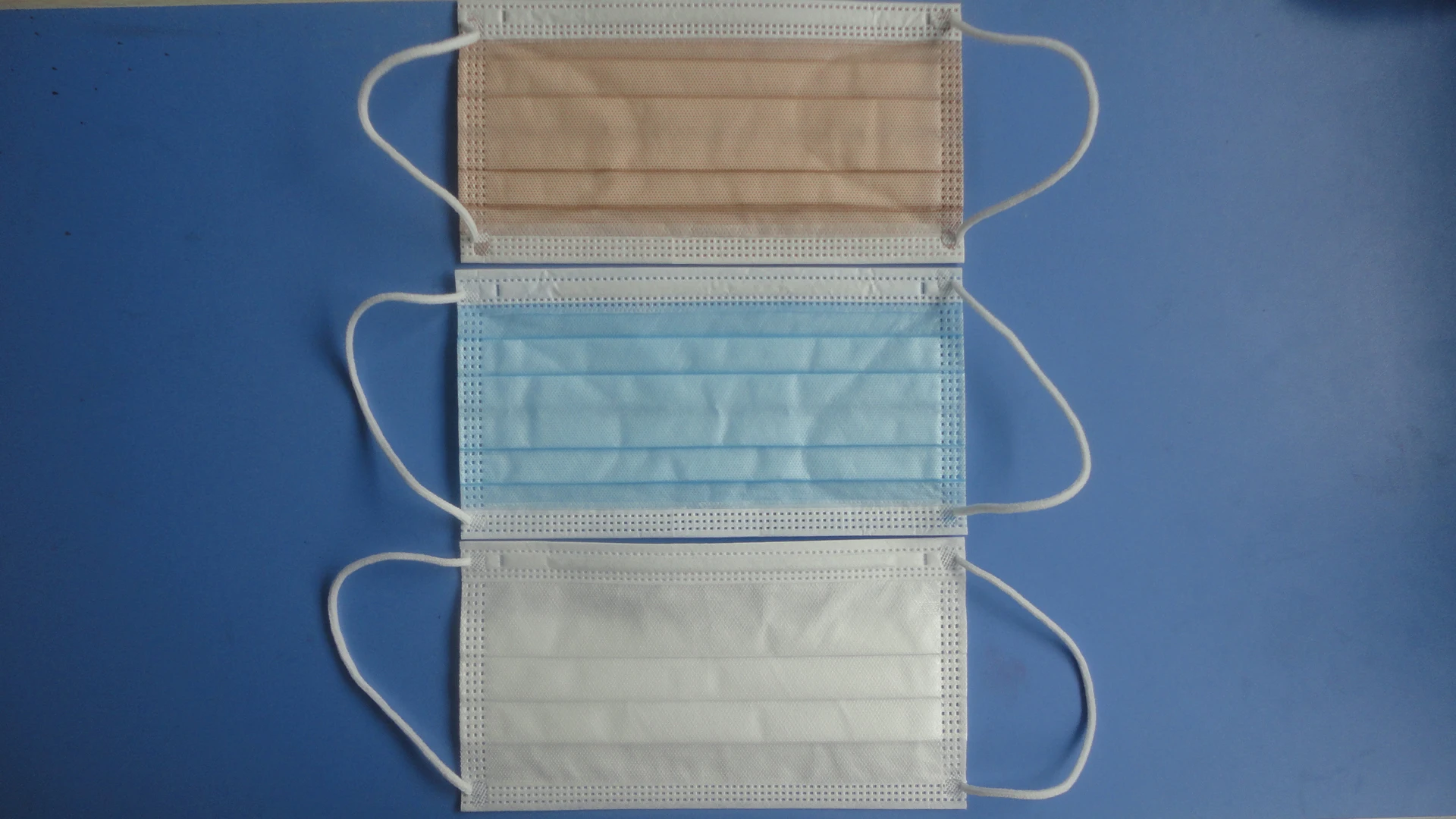 korean face mask High quality low price factory breathable disposable face mask 3ply earloop masks medical facemask with shield