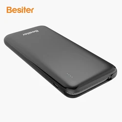 BST-01019 Power Bank & Power station portable with capacity 10000mAh Detachable charger with cable LED indicator power banks