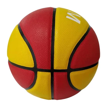 2022 basketball colored no. 7 standard ball pu outdoor basketball pu basketball size 5