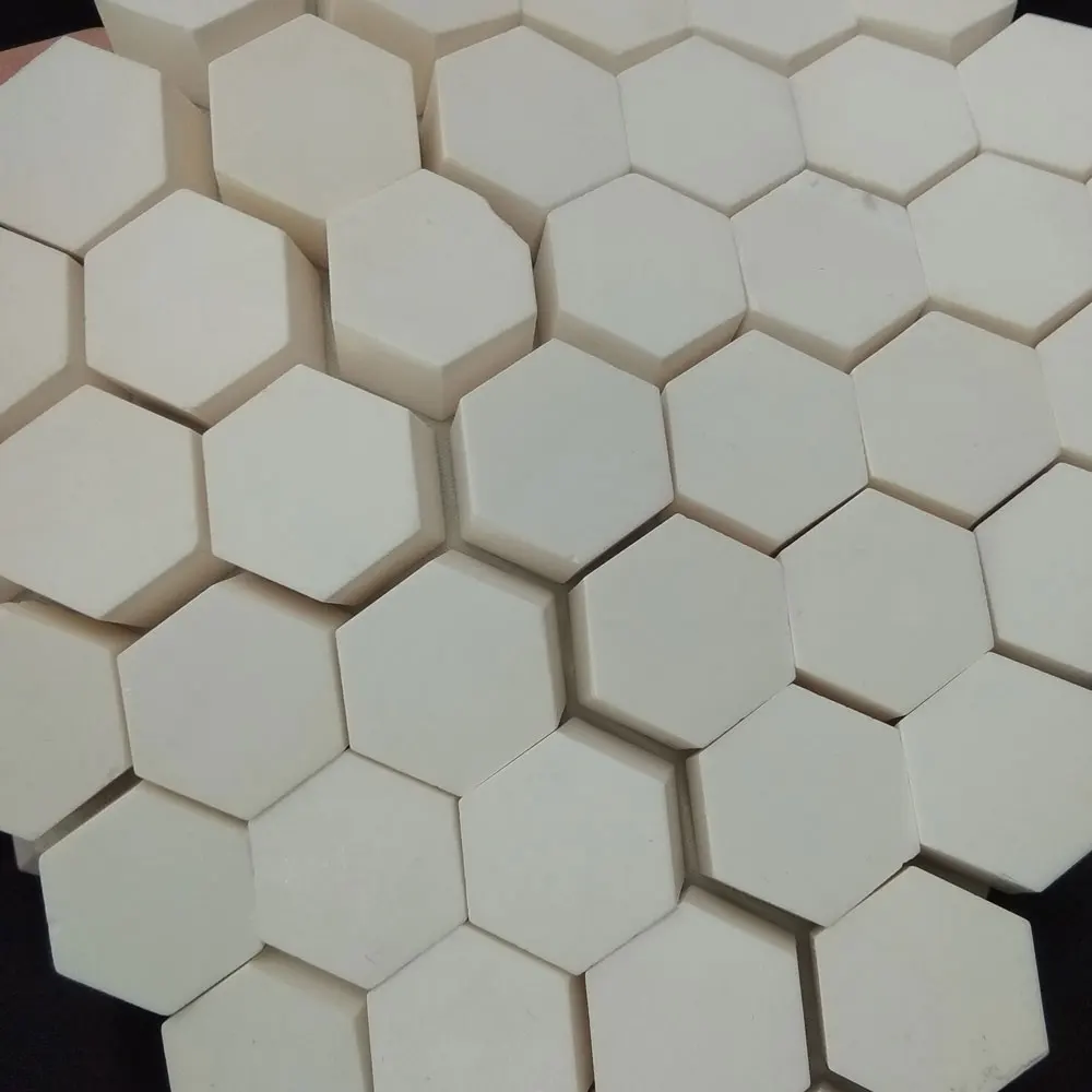 Мозаичная плитка глинозема керамическая шестиугольная коврик для стойкости к истиранию