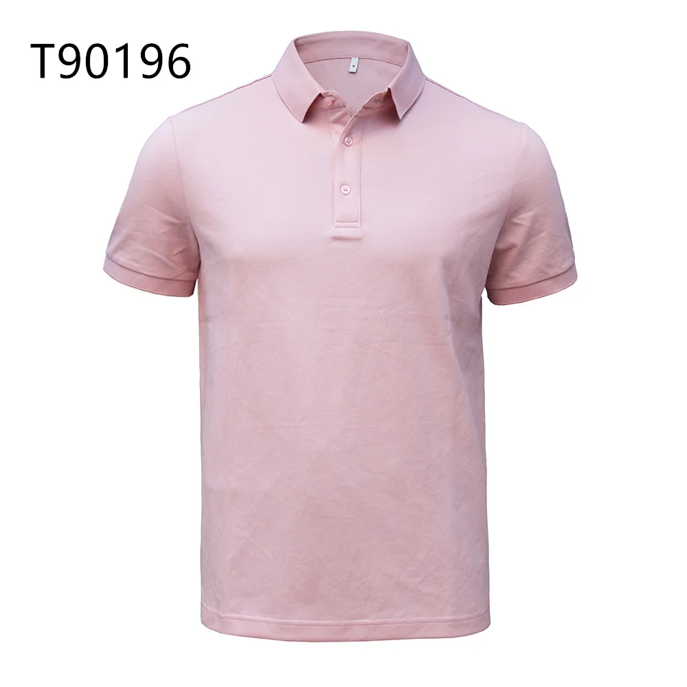 New Trend Fashion Mens T-shirts Casual Polo Neck High Quality Cotton Tshirt Polo T shirt