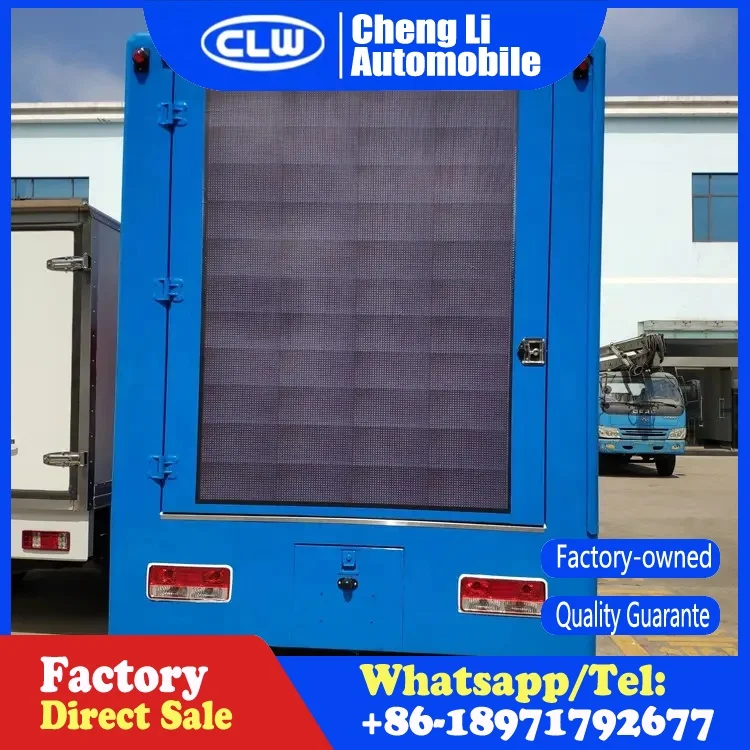 Digital 4x2 Led Display Box Truck Mobile Led Screen Billboard Truck Advertising Led Truck For Sale