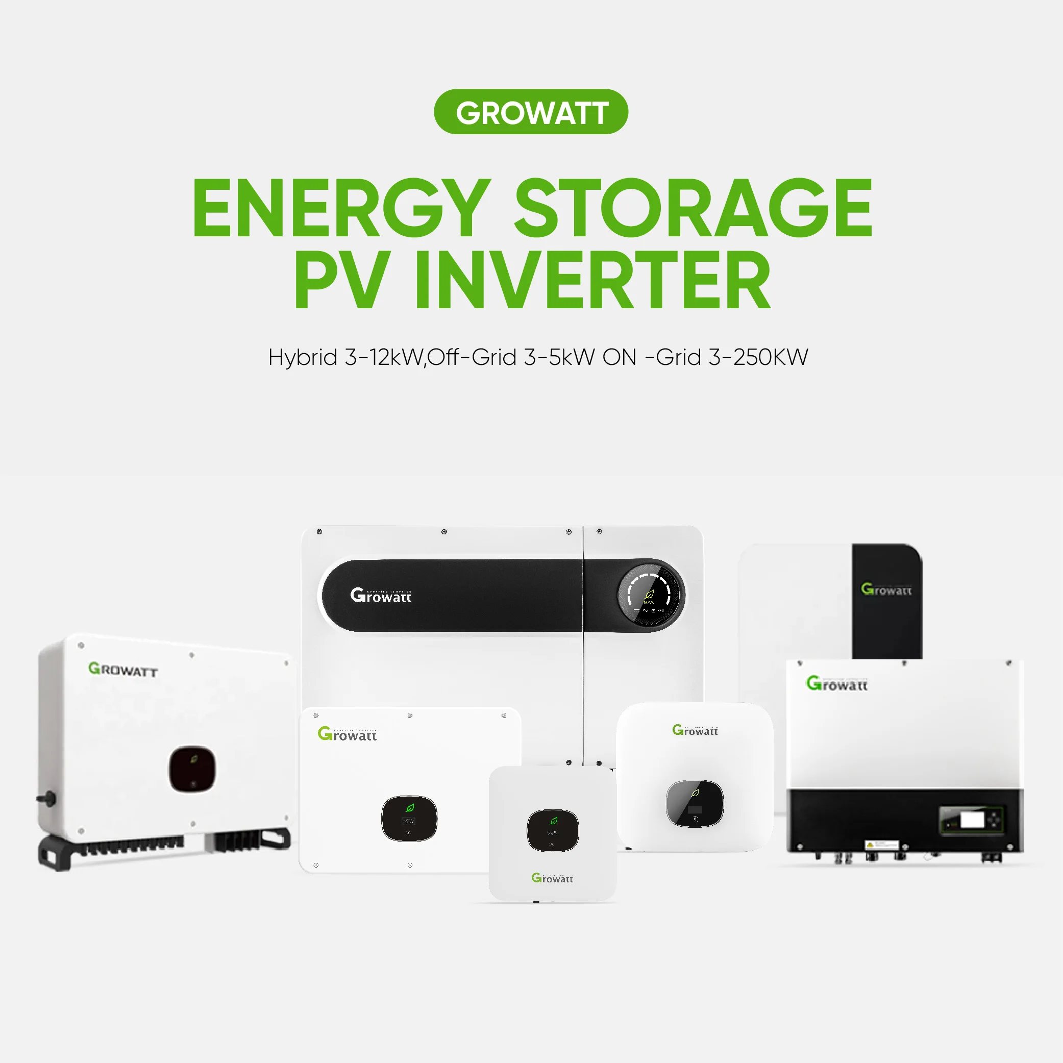 Лучшая цена Growatt 80kw 70kw 60kw 50kw решетчатый солнечный инвертор 200kw 500kw система Max 50ktl3 LV трехфазный для коммерческих