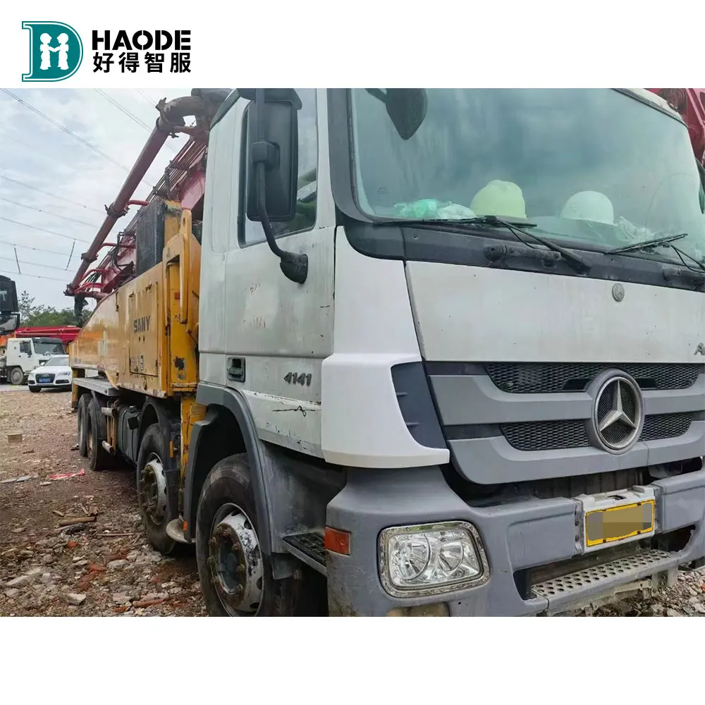 Truck Pump Used SANY Zoomlion Concrete Pump HOT Sale 56 Meter Provided Mini Concrete Pump Diesel 2012