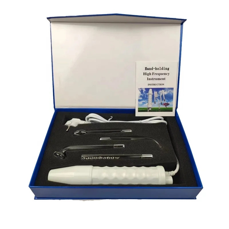 Портативная портативная Электротерапия уход за кожей Гальваническая палочка высокочастотная машина для