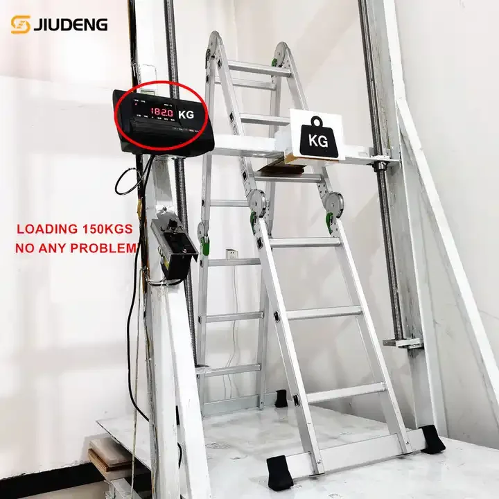 8-in-1 Multi Position Aluminum Alloy Foldable Extendable Transformer Hinged Ladder