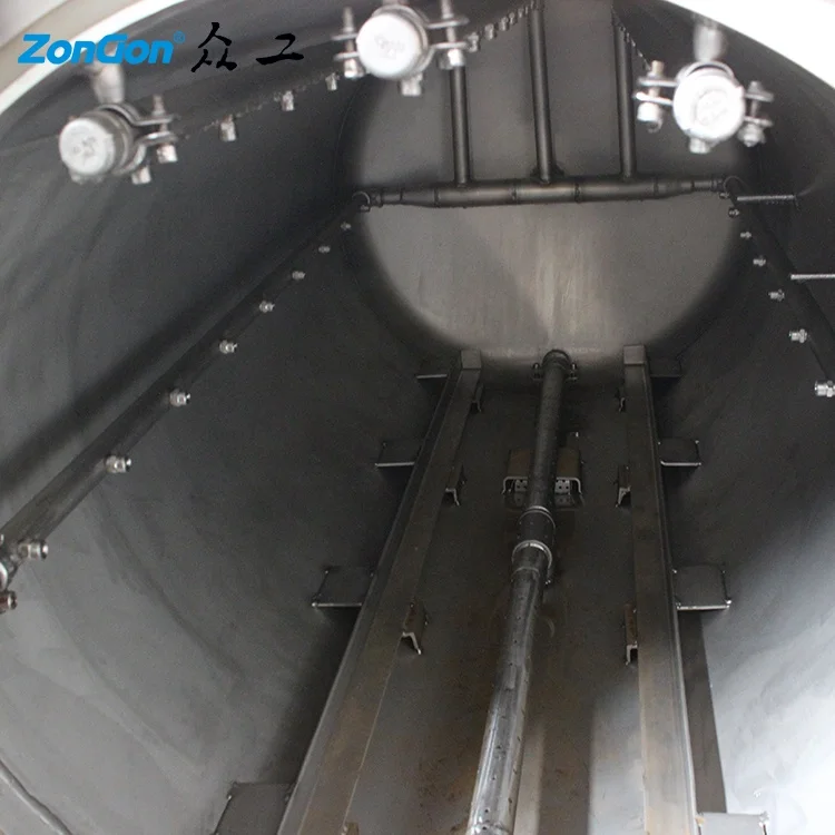 High temperature sterilizer retort for sardine canning fish