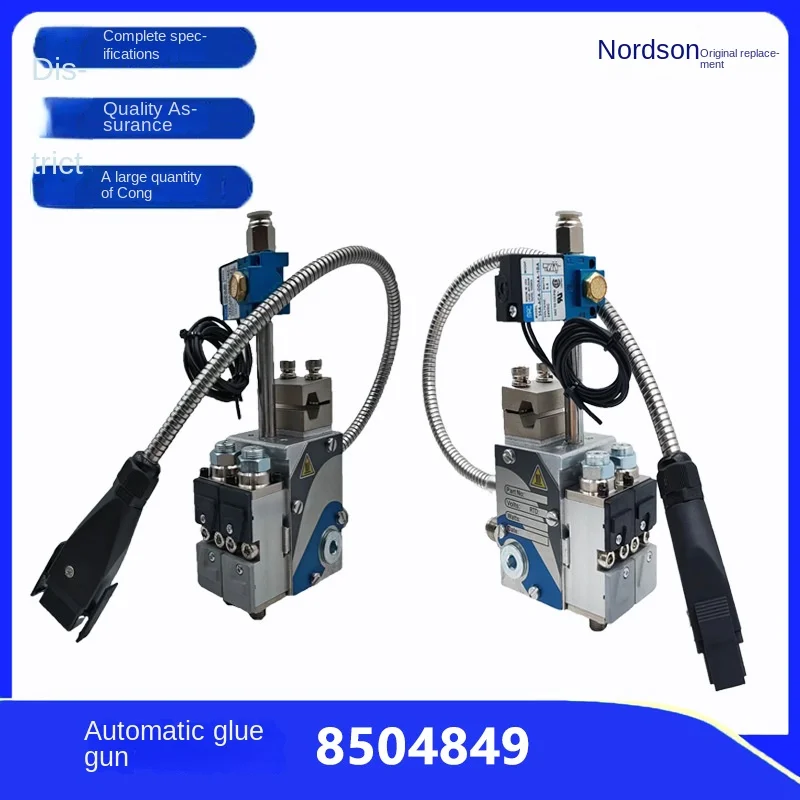8504849 Wholesale Two-Module Automatic Industrial Hot Melt Glue Gun with Nordsons Glue Valve Pneumatic Power Source for DIY