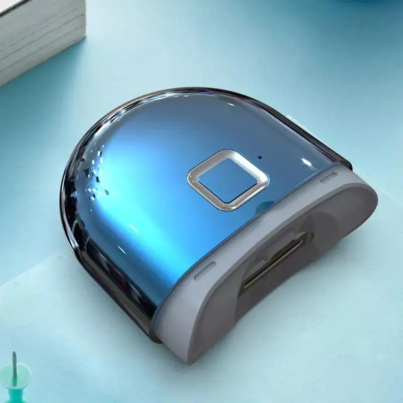 Custom Logo Stainless Steel Electronic Adult kids Electric Trimming Automatic Nail Cutter Nail Clipper Trimmer Set For Baby