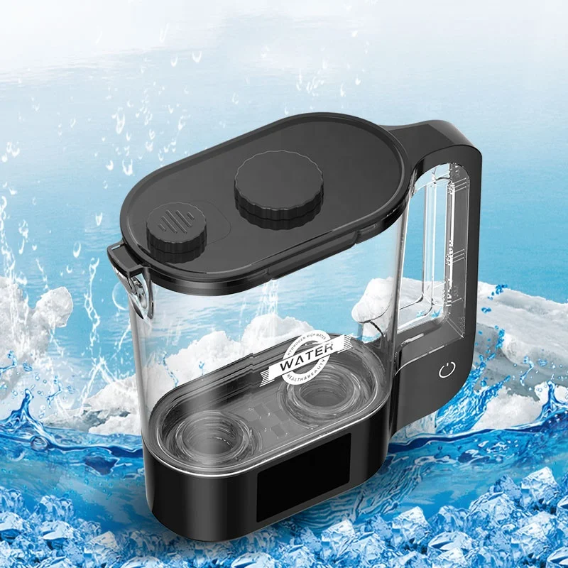 2000ml Hydrogen Rich Water Kettle 3000PPB Pitcher 7.83Hz  double electric hydrogen rich water pot ionizer H2 generator
